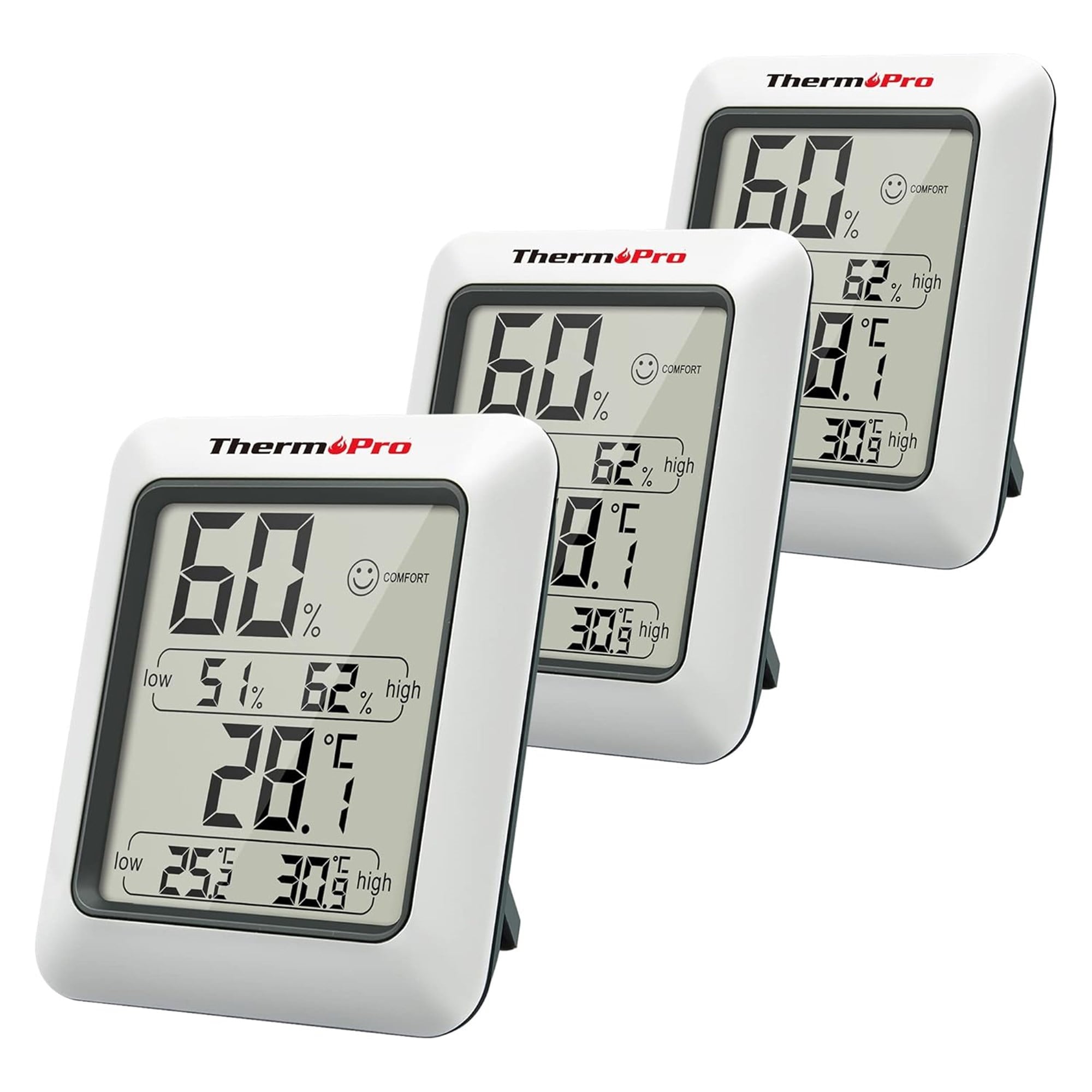 ThermoPro TP50 Termometre İç Mekan Dijital Sıcaklık ve Nem Ölçer