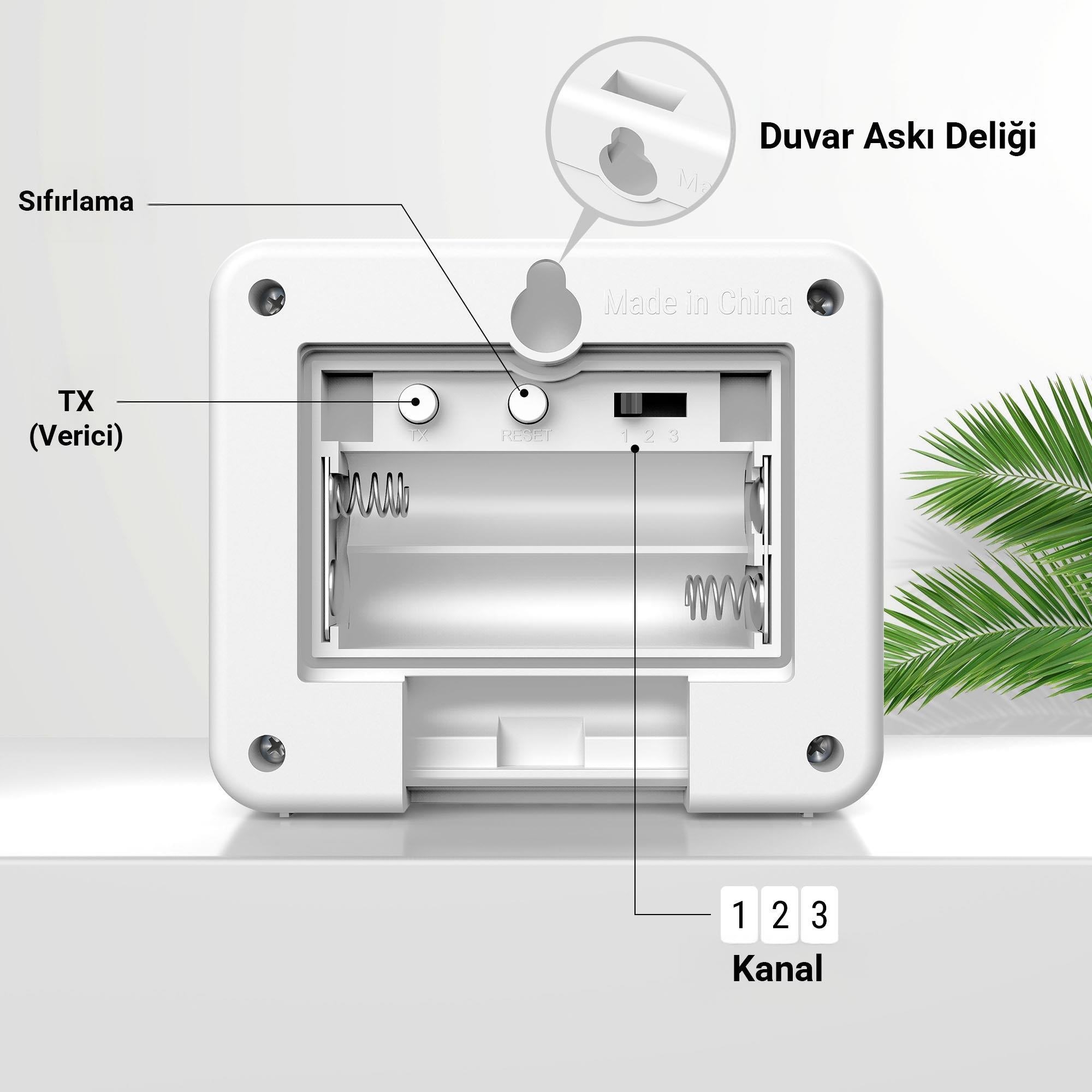 ThermoPro TX7B İlave Dış Sensör (TP280B,TP260B için)