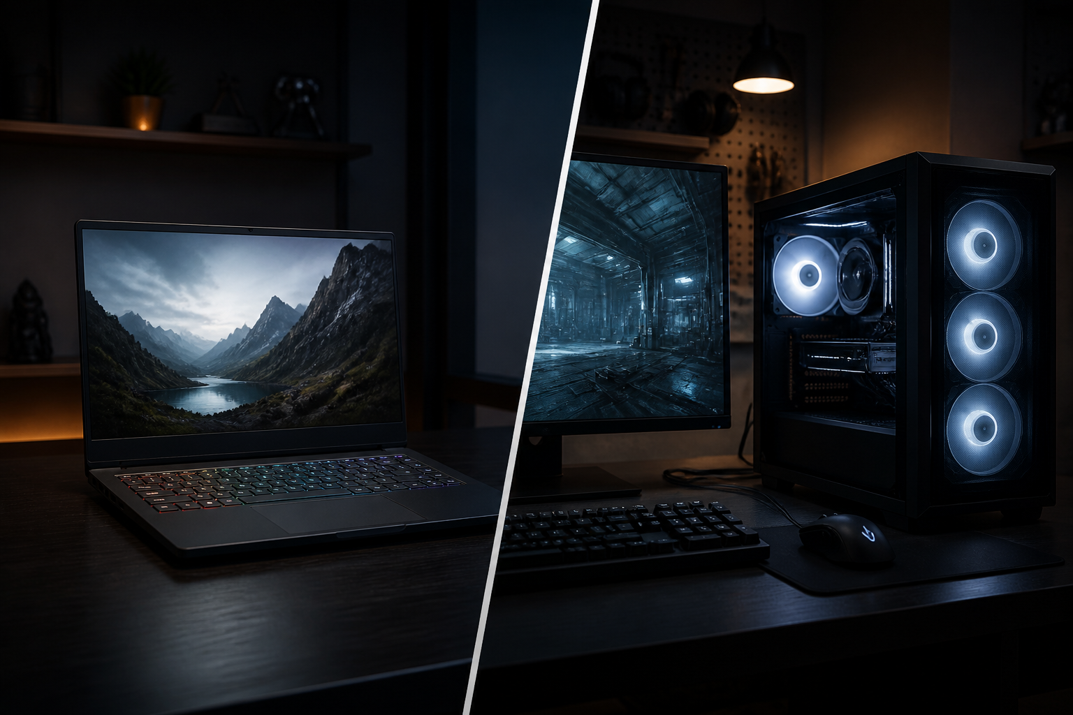 gaming laptop masaüstü gaming pc karşılaştırma