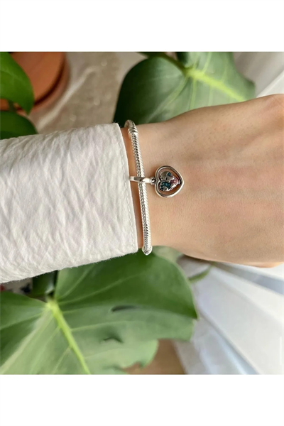 Aile ve Dönen Kalp Sallantılı Charm