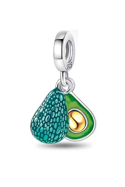 Avokado Çift Sallantılı Charm