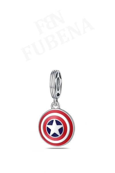 Fubena Captain America Shield Sallantılı Charm