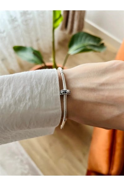 Istiridye Ve Yıldız 925 Ayar Gümüş Klips Charm