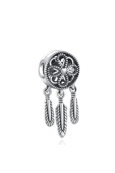Spiritüel Düş Kapanı Sallantılı 925 Ayar Gümüş Charm