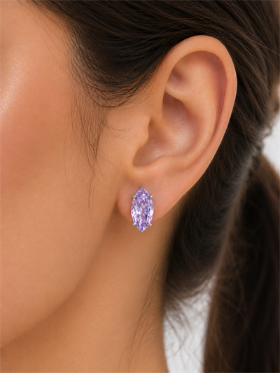 925 Ayar Gümüş Ice Cut Zirkon Taşlı Küpe – Ekstra Parlak Işıltılı Lüks Tasarım, Hediyelik
