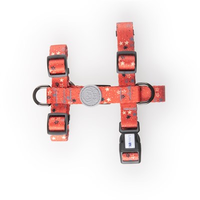 Orange Star H Tipi Göğüs Tasması Gri