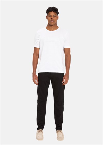 Gabbia Siyah Slim Fit Kot Pantolon
