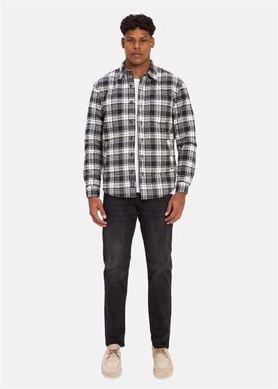 Gabbia Siyah Slim Fit Kot Pantolon