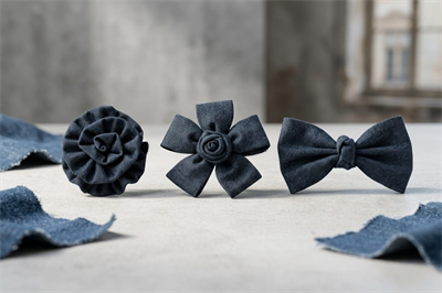 Denim Days: 4'lü Jean & Fiyonk Tasarım Toka Seti | Per Capelli®