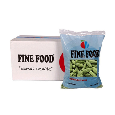 FİNE FOOD DONUK BAMYA SİVRİ(0-3) 2,5 KG*4 - FİNE FOOD - EDT2879 - EDT İstanbul
