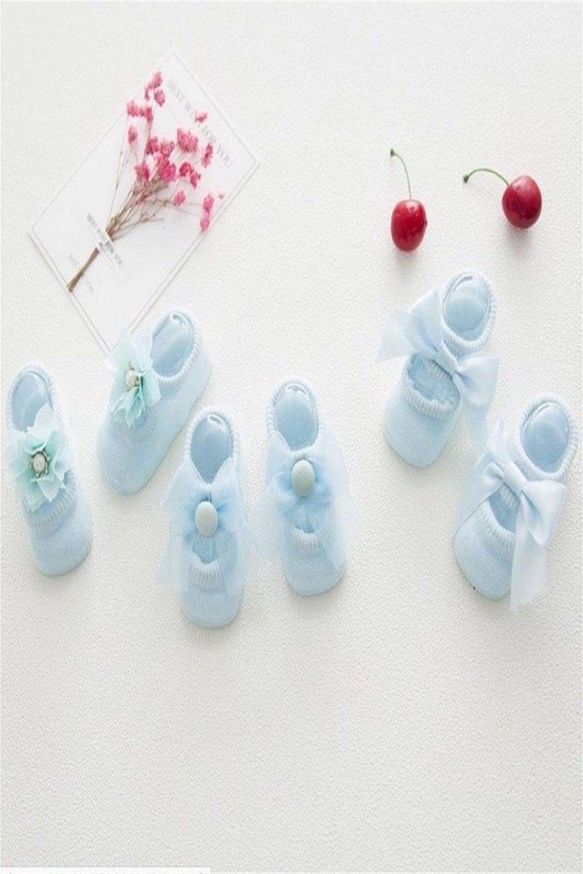 3lü Çorap Set-Blue