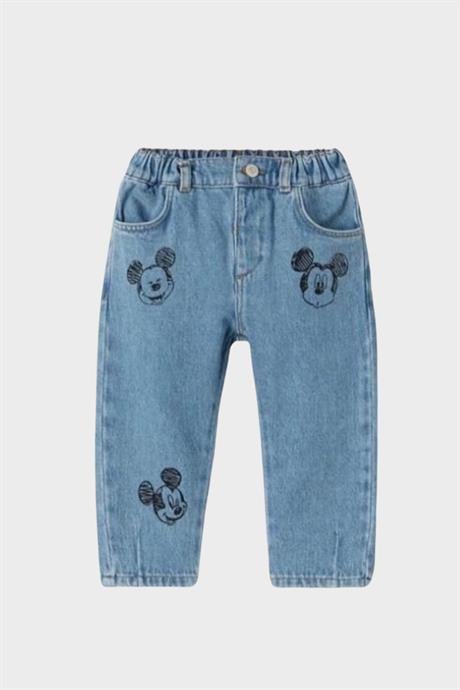 Zara Mom Jean Mickey Pantalon