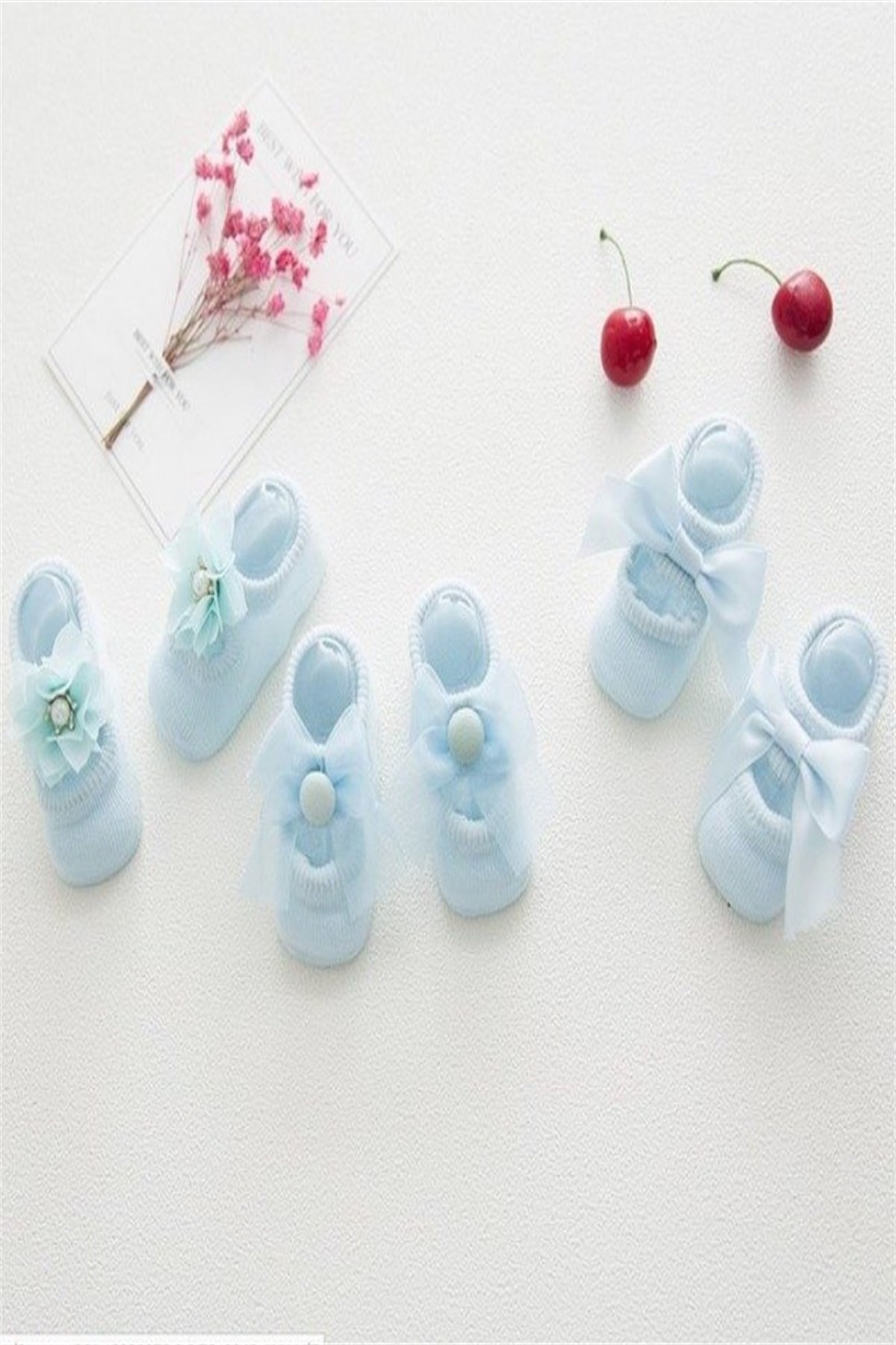 3lü Çorap Set-Blue