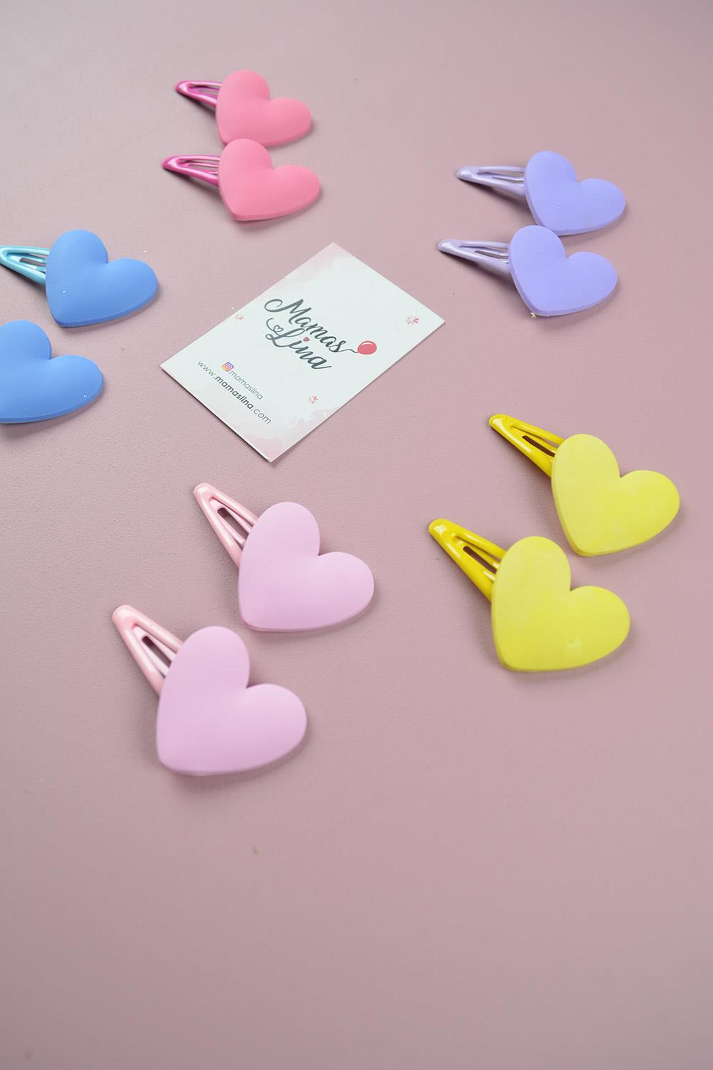 Kalpli Klipsli 2li Toka