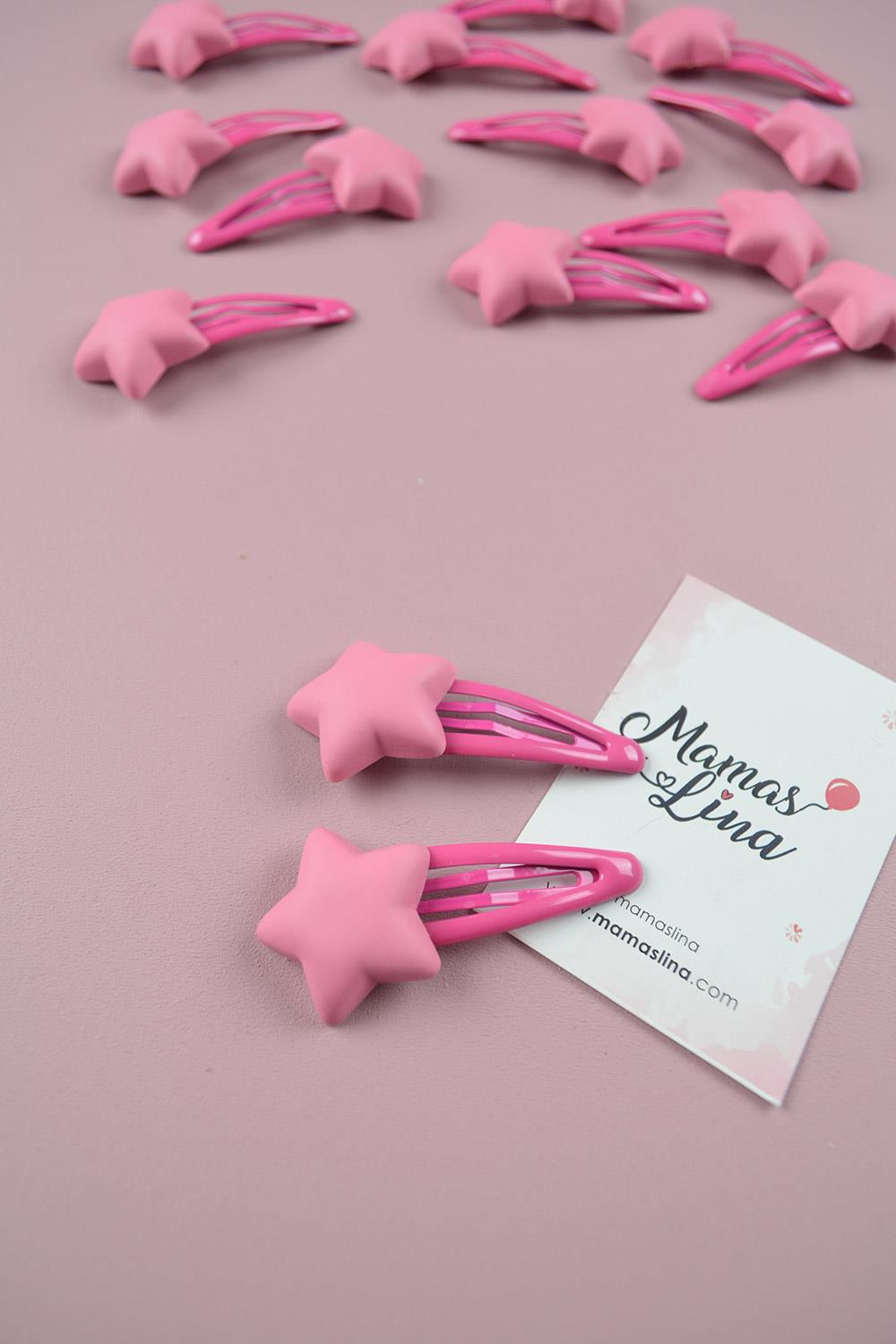 Yıldız Figürlü 2li Klipsli Toka