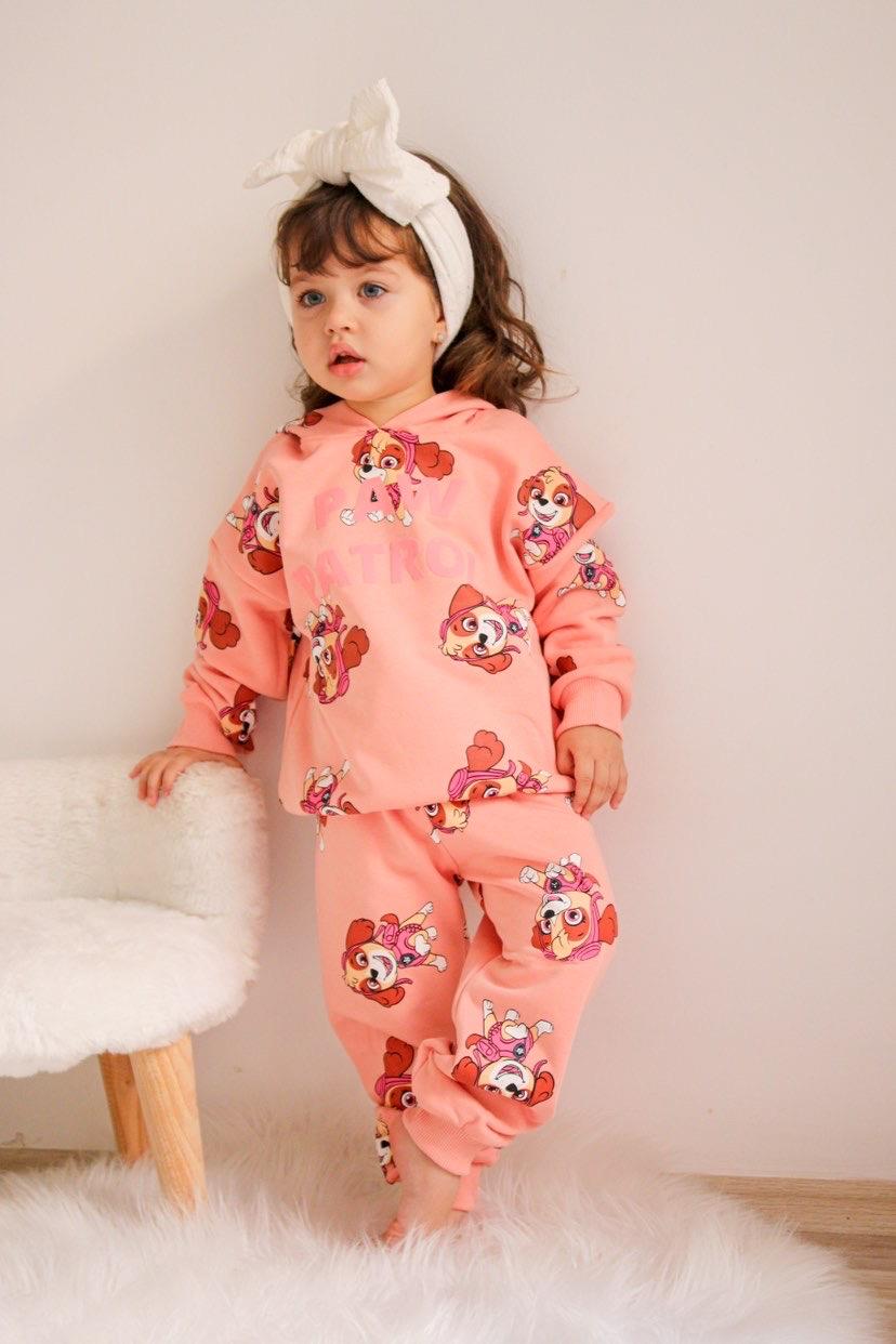 Zara Paw Patrol Pembe Kapüşonlu Takım