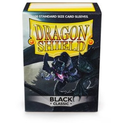 DS - Standard Sleeves: Black [Classic] (100 Sleeves)