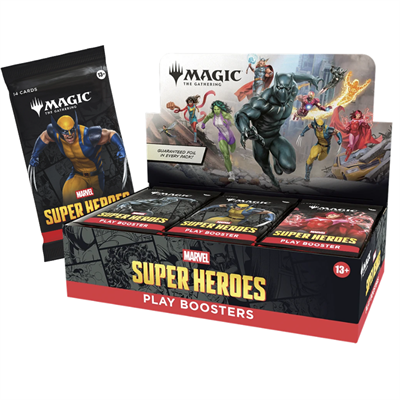 Marvel Super Heroes Play Booster Box