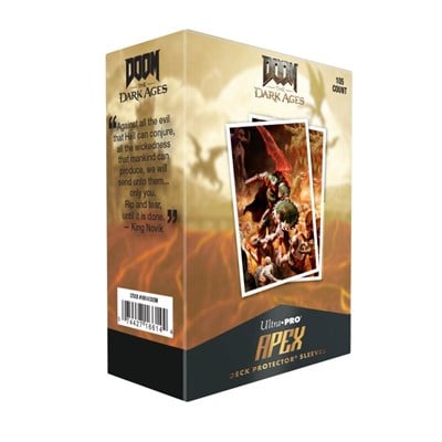 UP - Bethesda - Doom: Apex Deck Protector Sleeves: DOOM 1 (105 Sleeves)