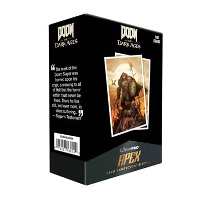 UP - Bethesda - Doom: Apex Deck Protector Sleeves: DOOM 2 (105 Sleeves)