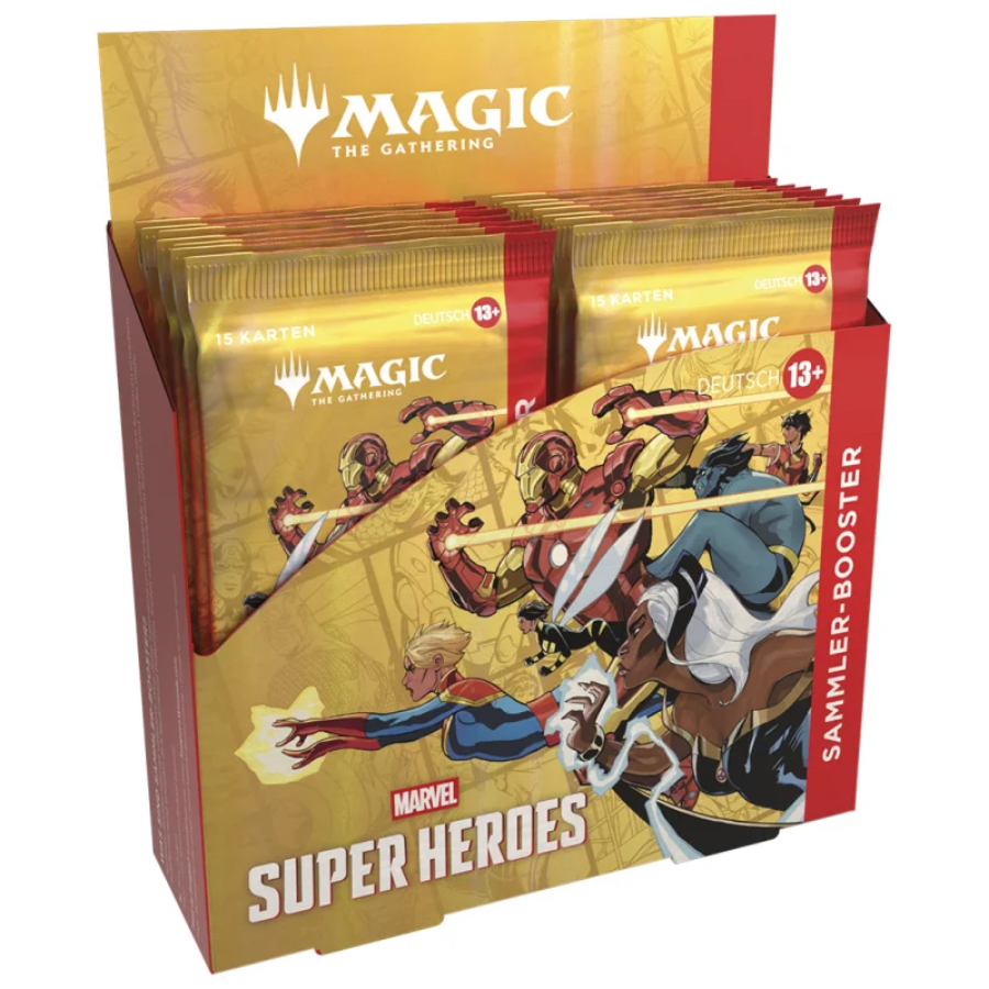 MTG Marvel Super Heroes Collector Booster Box