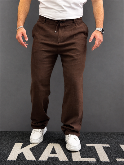 Baggy Keten Pantolon