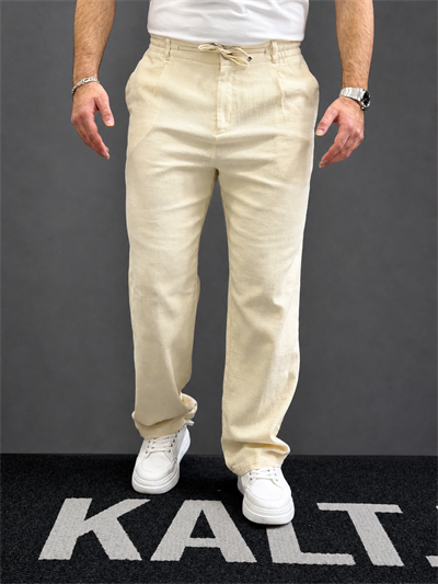 Baggy Keten Pantolon