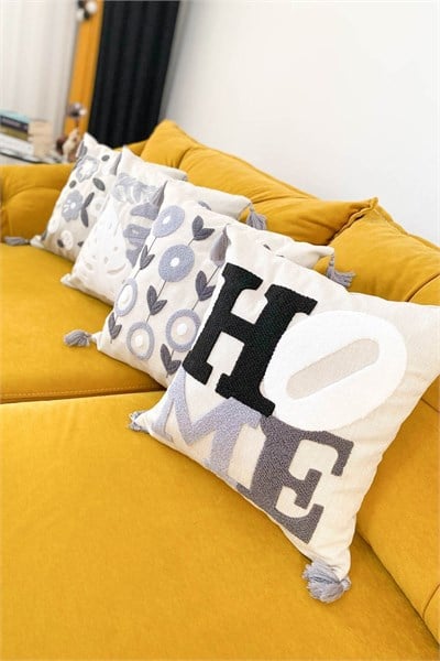E-Bizz Home PUNCH NAKIŞLI 4 ADET KIRLENT KILIFI
