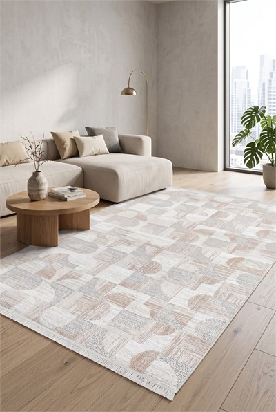 Etina %100 Akrilik Premium Ultra Yumuşak Dokulu Modern Salon ,Antre ve Oturma Odası Halısı 7601A