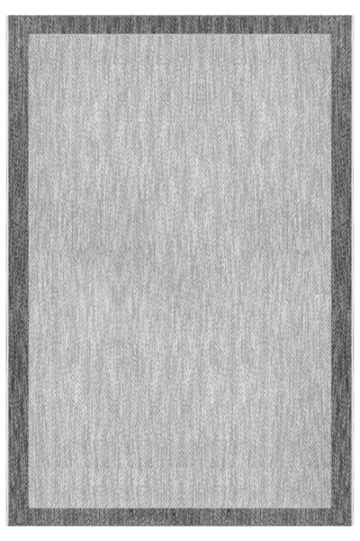 Loom Yeni Nesil Çerçeveli Sisal Yumuşak Dokuma Mutfak Koridor Kilim Kaymaz Pamuk Taban Bordürlü Halı