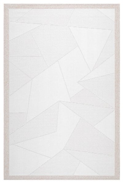 Venera Plus Çerçeveli Sisal Yumuşak Dokuma Kilim Kaymaz Pamuk Taban Bordürlü Kilim 7810A
