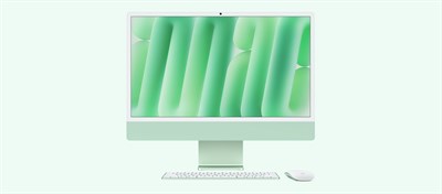 Apple 24 inç M4 çipli 8 çekirdekli CPU, 8 çekirdekli GPU, 16 çekirdekli Neural Engine iMac  - Yeşil