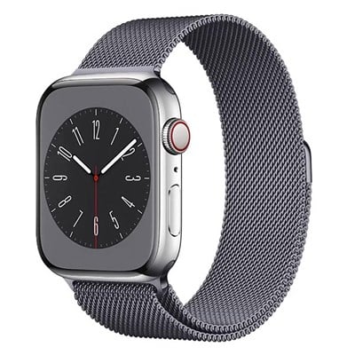 Apple Watch 42mm Zore Band-01 Metal Kordon - Koyu Gri