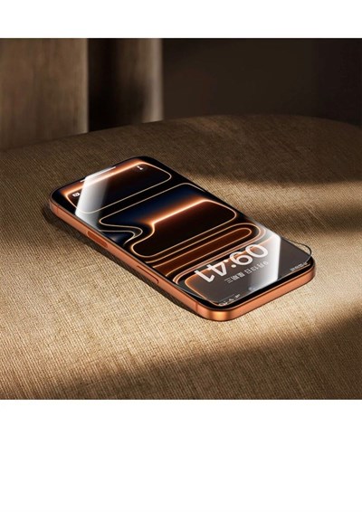 Benks iPhone 17 Pro Max Uyumlu Glass Warrior 2.0 AR Coating EZFita Safir Ekran Koruyucu Uygulama Aparatı Şeffaf