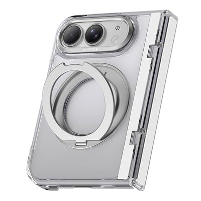 Raptic Apple iPhone Duo Kılıf M-safe Air Stand Serisi Aynalı Arka Yüzey Standlı Kapak
