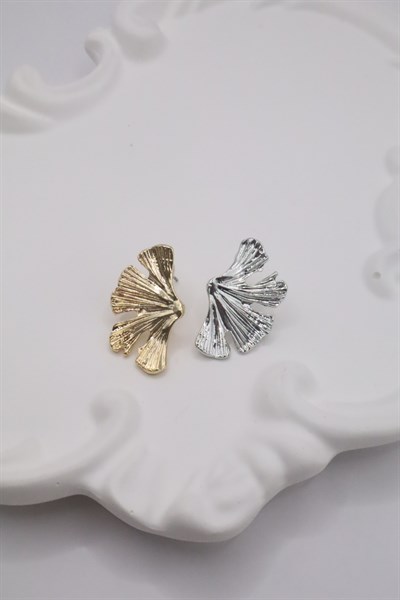 Kadın Küpe Leaf Tasarım Küpe 2,5cm