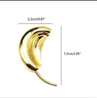 Kadın Vip Seri Earcuf Tek Adet Kararmaz Küpe 