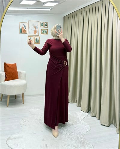 Sendy Elbise Bordo