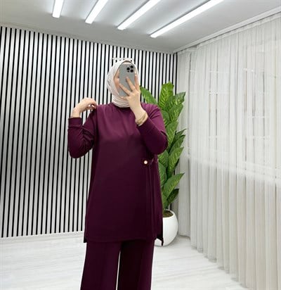LİO YANDAN ÇITLI TAKIM BORDO