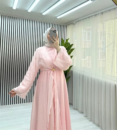 Simge Elbise Pembe