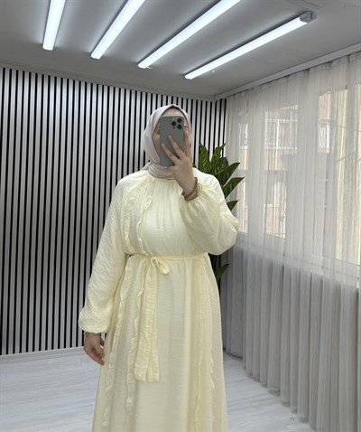Güneş Elbise Sarı