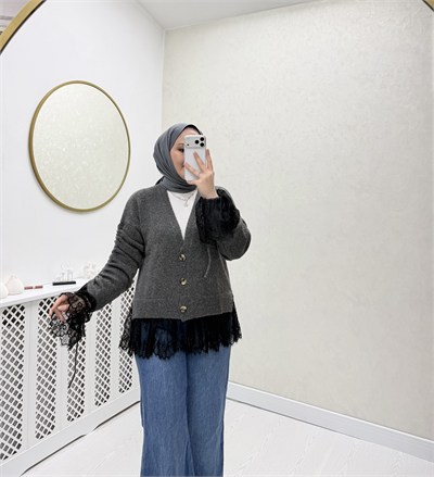 Eful Hırka Antrasit