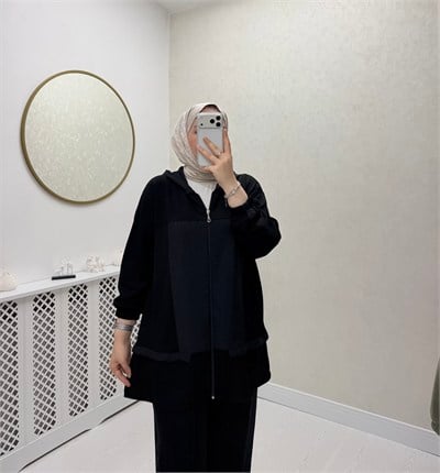 Rose Takım Siyah Siyah
