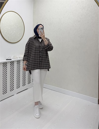Şima Gömlek Kahve