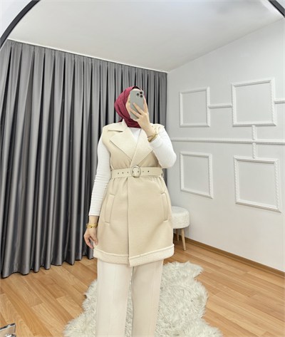 Bislife Yelek Bej