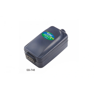 Sobo Ultra Sessiz Ayarlanabilir Çift Çıkışlı Akvaryum Hava Motoru SB-748