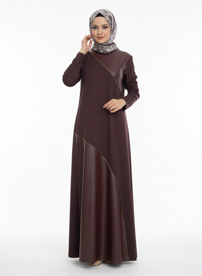 Deri Detay Oysho Elbise