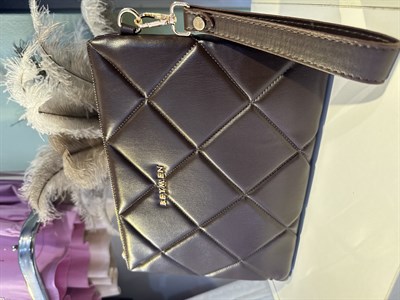 Kapitone Clutch Çanta ACI KAKVE