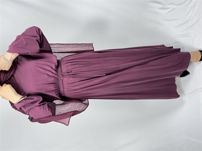 PamukTencel elbise BORDO