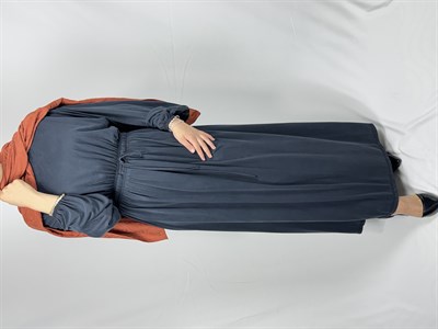 PamukTencel elbise FÜME